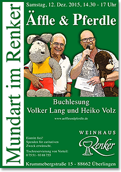 Äffle & Pferdle Poster 2015